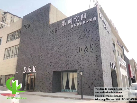 Geperforeerde metalen bekledingspanelen aluminium gevels leverancier in Guangzhou China