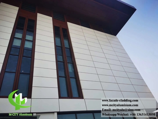 Metalen gevelfabriek aluminium bekledingsplaten aluminium plaat voor wandgevel
