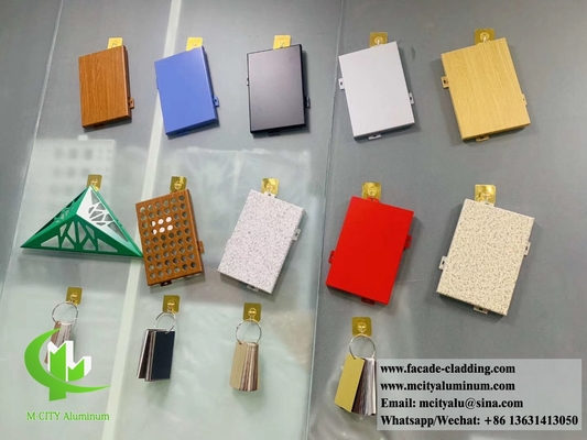 Metalen gevelfabriek aluminium bekledingsplaten aluminium plaat voor wandgevel