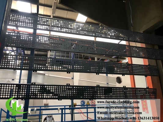 Metalen gevelfabriek geperforeerde aluminium bekledingsplaten aluminium plaat voor wandgevel