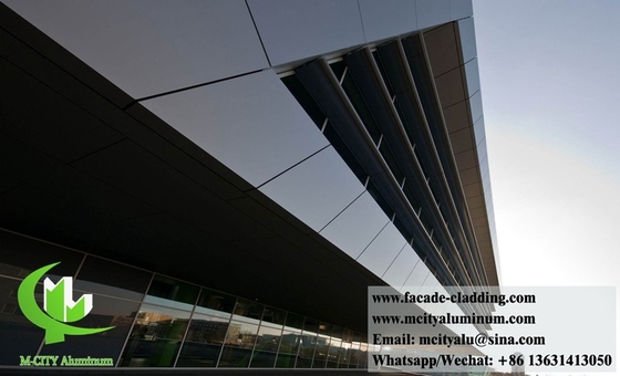 Metalen schermen voor wandbekleding, Aluminium gevelpanelen China Leverancier