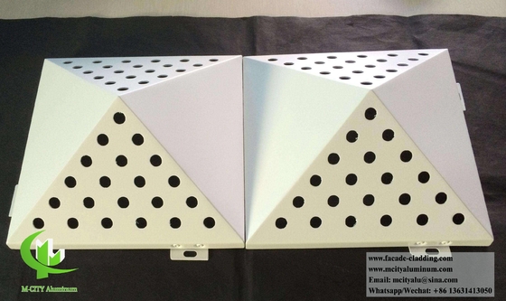 Externe geperforeerde schermgevel aluminium bekledingspanelen leverancier in China