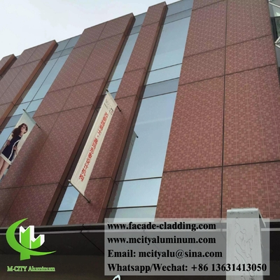 Metalen schermen voor wandbekleding, Aluminium gevelpanelen China Leverancier