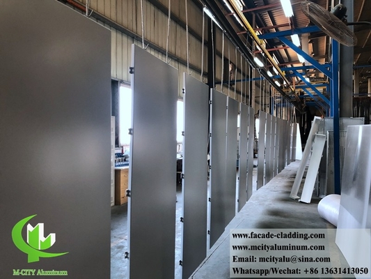 Vervaardiging van aluminium geperforeerde bekleding van metalen gevels in Guangzhou