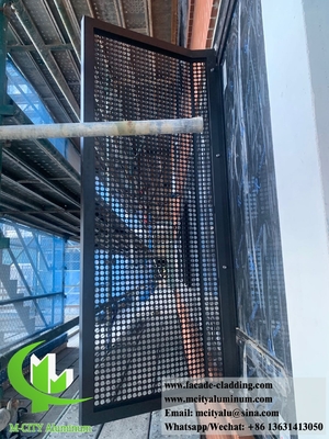 Antiroest geperforeerd scherm metalen gevels van aluminium voor gebouwvensters