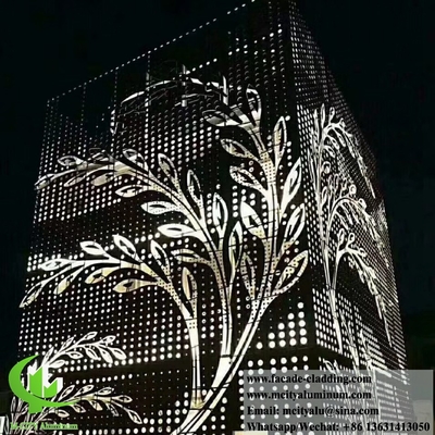 Metalen bekleding architectuur gevels aluminium massief wand bekleding fabriek in China