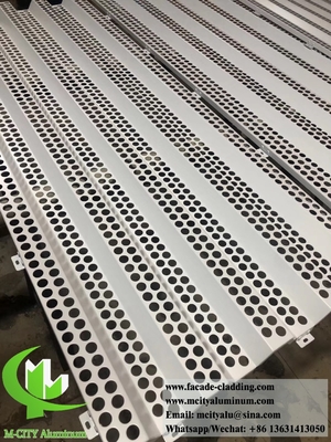 Externe geperforeerde schermgevel aluminium bekledingspanelen leverancier in China