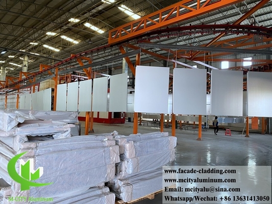 PVDF-metaalbekleding metalen gevels aluminium bekledingspaneel voor wandbekleding