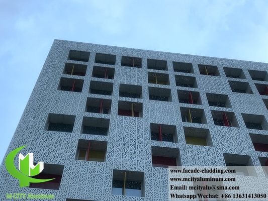Perforerende aluminium-dekoratieve panelen voor wandbekleding van massief aluminium
