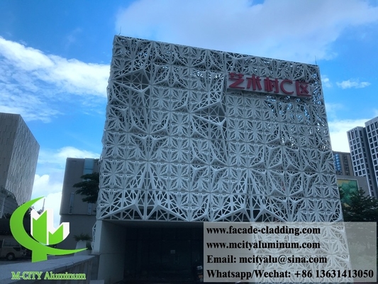 3D-vorm hol aluminium decoratief paneel met massief bekleding aluminium metaalplaat