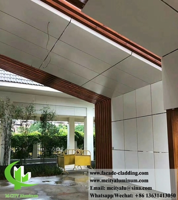 Solid wall panel Metalen bekleding Aluminium panelen voor gevels van gebouwen