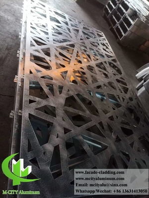 Metalen platen van aluminium voor het perforeren van scherm voor buitenwandbekleding