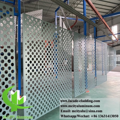 Op maat gemaakte aluminium decoratieve plaat met massief wandbekledingspaneel