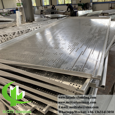 Laser gesneden decoratief metalen scherm aluminium materiaal 2 mm dikte 1m x 2m