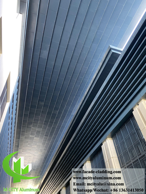 Massivwand aluminium bekleding plafond buitenversiering waterdicht roestvrij