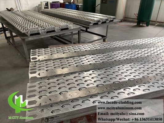 Laser gesneden aluminium gevels metalen scherm met decoratieve patronen China fabriek