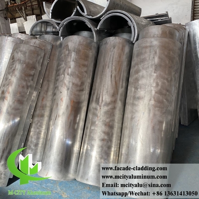 Perforerende geperforeerde metaalscherm van massief aluminium voor bekleding van plafondwand