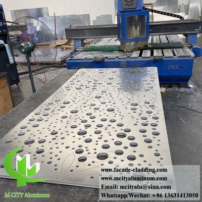 lasergesneden panelen metalen scherm aluminium panelen voor gebouwdecoratie 3 mm anti roest duurzaam