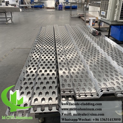 lasergesneden panelen metalen scherm aluminium panelen voor gebouwdecoratie 3 mm anti roest duurzaam