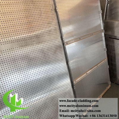 Architecturale solide aluminiumplaat voor wandbekleding gevels Op maat gemaakte ontwerp