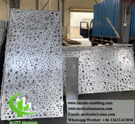 Metalen panelen voor buitendecoratie, waterdicht