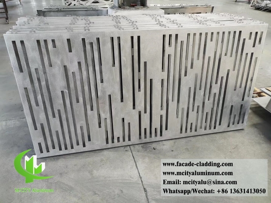 Metalen panelen voor buitendecoratie, waterdicht