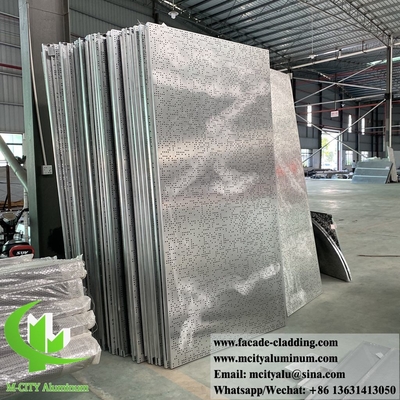 Solid aluminium bekleding met perforatie patronen van elke diameter kan worden geperst PVDF verf