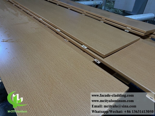 Metalen plafond met geperforeerd aluminiumpaneel voor gebouwde decoratie witte kleur