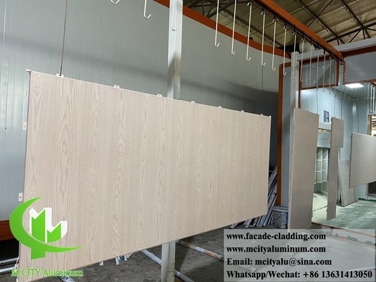 Metalen plafond met geperforeerd aluminiumpaneel voor gebouwde decoratie witte kleur