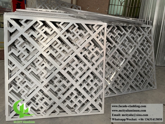 Laser gesneden metalen scherm aluminium panelen Chinese stijl traditioneel ontwerp holle patronen voor decoratie