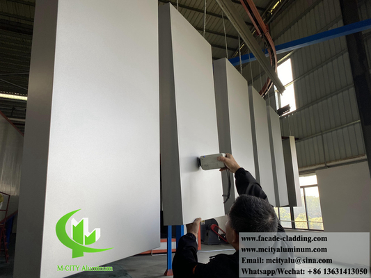 Laser gesneden metalen scherm aluminium bekleding duurzaam 15 jaar kleur garantie