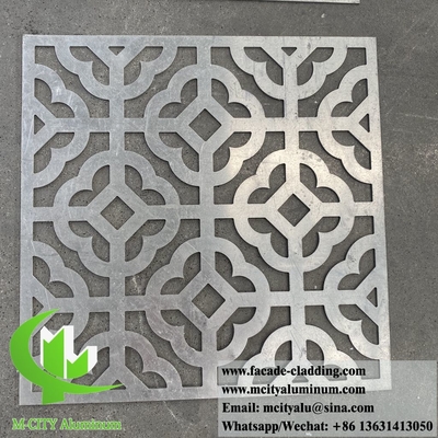 3 mm hol metalen scherm Aluminium panelen decoratief materiaal voor de bekleding van de gevels van gebouwen