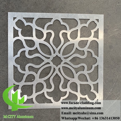 3 mm hol metalen scherm Aluminium panelen decoratief materiaal voor de bekleding van de gevels van gebouwen