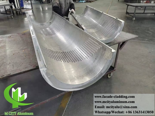 Metalen bekleding voor architectonische kolommen Aluminiumplaat antiroest