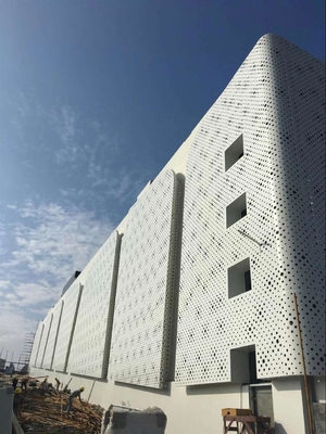 Architectural Metal Wall Cladding Solid Aluminium Sheet With Patterns For Building Exterior Interior Decoration architectonische metalen wand bekleding solide aluminium plaat met patronen voor gebouwen