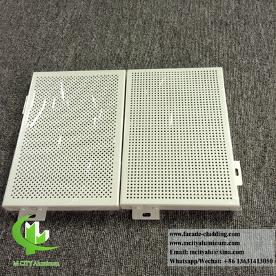 Metalen panelen voor wandbekleding gevel PVDF coating Grijs kleur