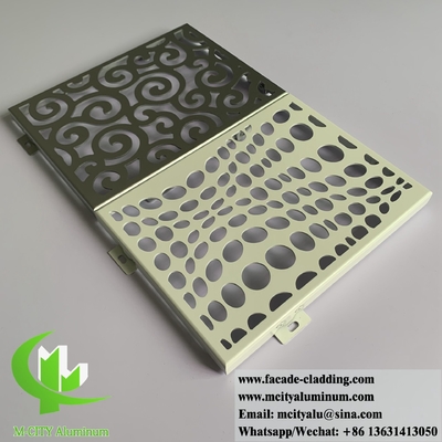 Decoratief metalen scherm Aluminiumplaat Voor privacy scherm hek Muurbekleding Decoratie