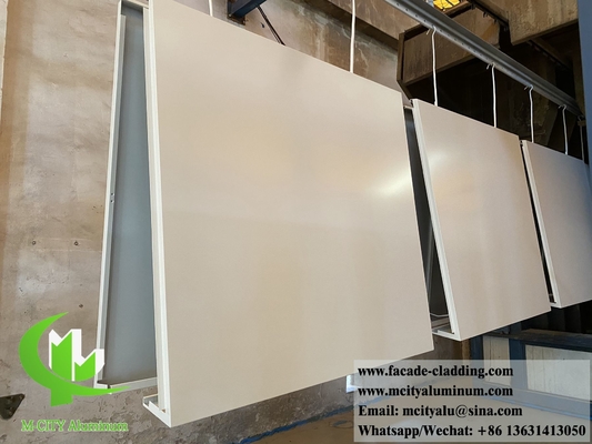 Metalen wandbekleding Aluminium panelen Architectonisch metalen gevelsysteem Waterdicht