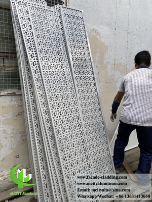 Aluminiumplaat Metalen bekledingsplaten Gevelsysteem Brandwerend Roestvrij Buitenversiering