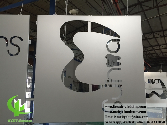 decoratieve bekledingsplaten metalen scherm aluminiumplaat voor gevelsysteem