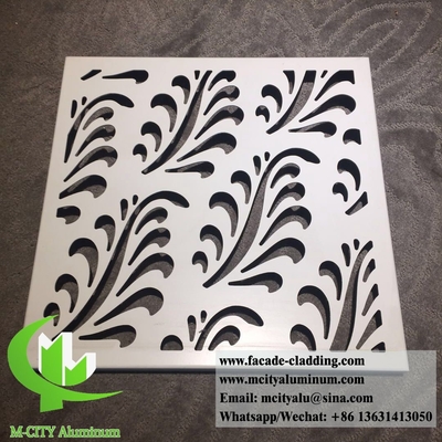 Architectural Metal Perforated Sheet Aluminium Panels With Customized Design Pattern (Architectonische metalen geperforeerde aluminiumplaten met een aangepast ontwerppatroon)