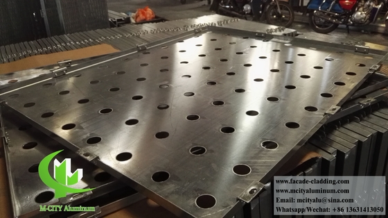 Architectural Metal Perforated Sheet Aluminium Panels With Customized Design Pattern (Architectonische metalen geperforeerde aluminiumplaten met een aangepast ontwerppatroon)