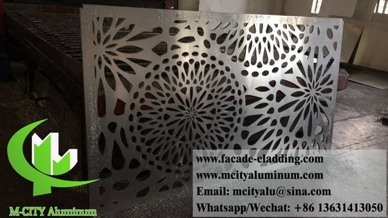 Metalen aluminium poeder gecoat met patronen