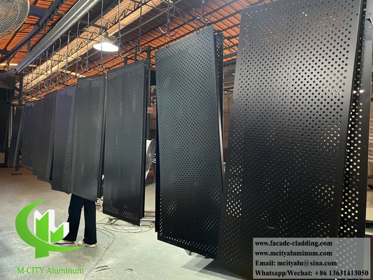 Decoratieve geperforeerde aluminium bekleding metalen plaat voor de decoratie van bouwmaterialen