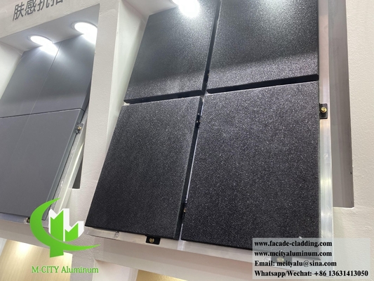Vaste aluminium bekleding Metalen plaat PVDF coating Duurzame anti roest voor buitengevel