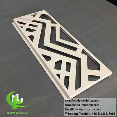 Laser gesneden privacy panelen Metalen schermen voor interieur exterieur wandbekleding decoratie Aluminium anti roest materiaal