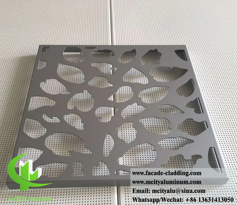 Aluminium buitenbekleding Metalen platen Architecturale gevelsystemen