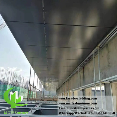 Metalen wandbekleding met geleide lamp voor de decoratie van liften