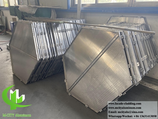 3D-metalen bekleding van massief aluminiumplaat voor interieurdekoratie