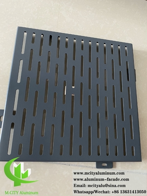 Perforerende metalen scherm aluminiumplaten voor gevelbekledingssystemen